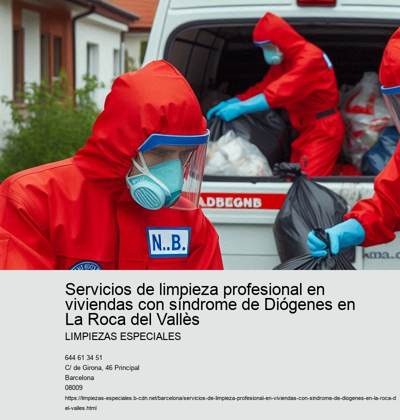 Importancia de una limpieza profesional para el síndrome de Diógenes