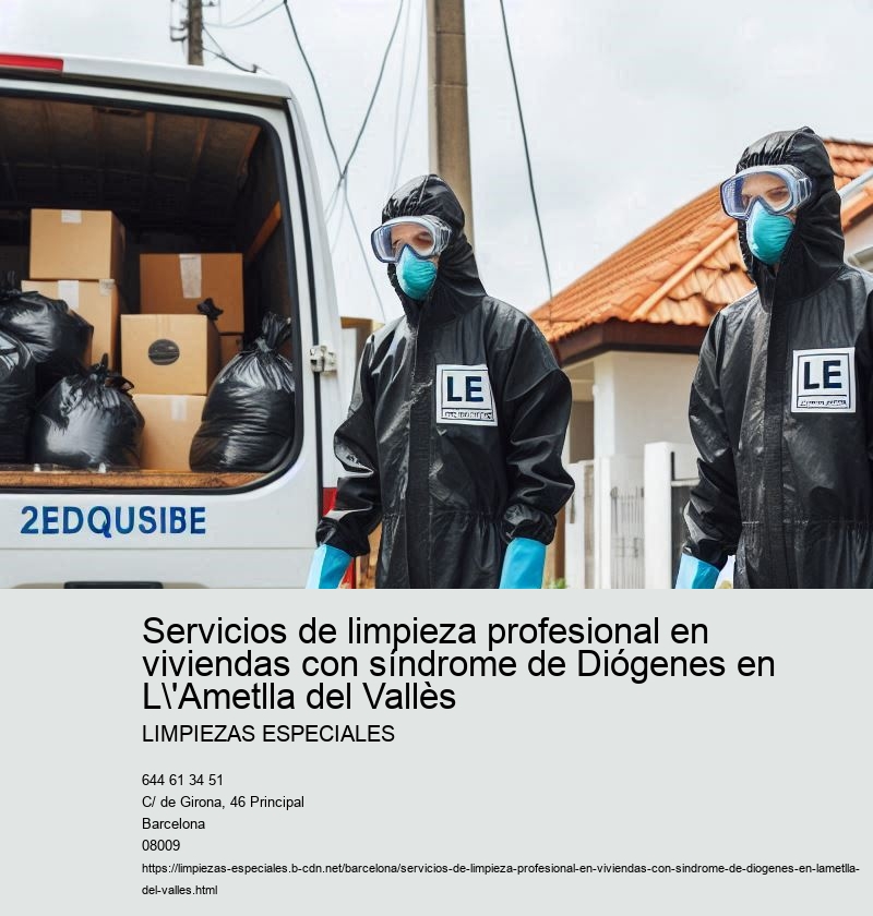 Casos de éxito en la limpieza del síndrome de Diógenes
